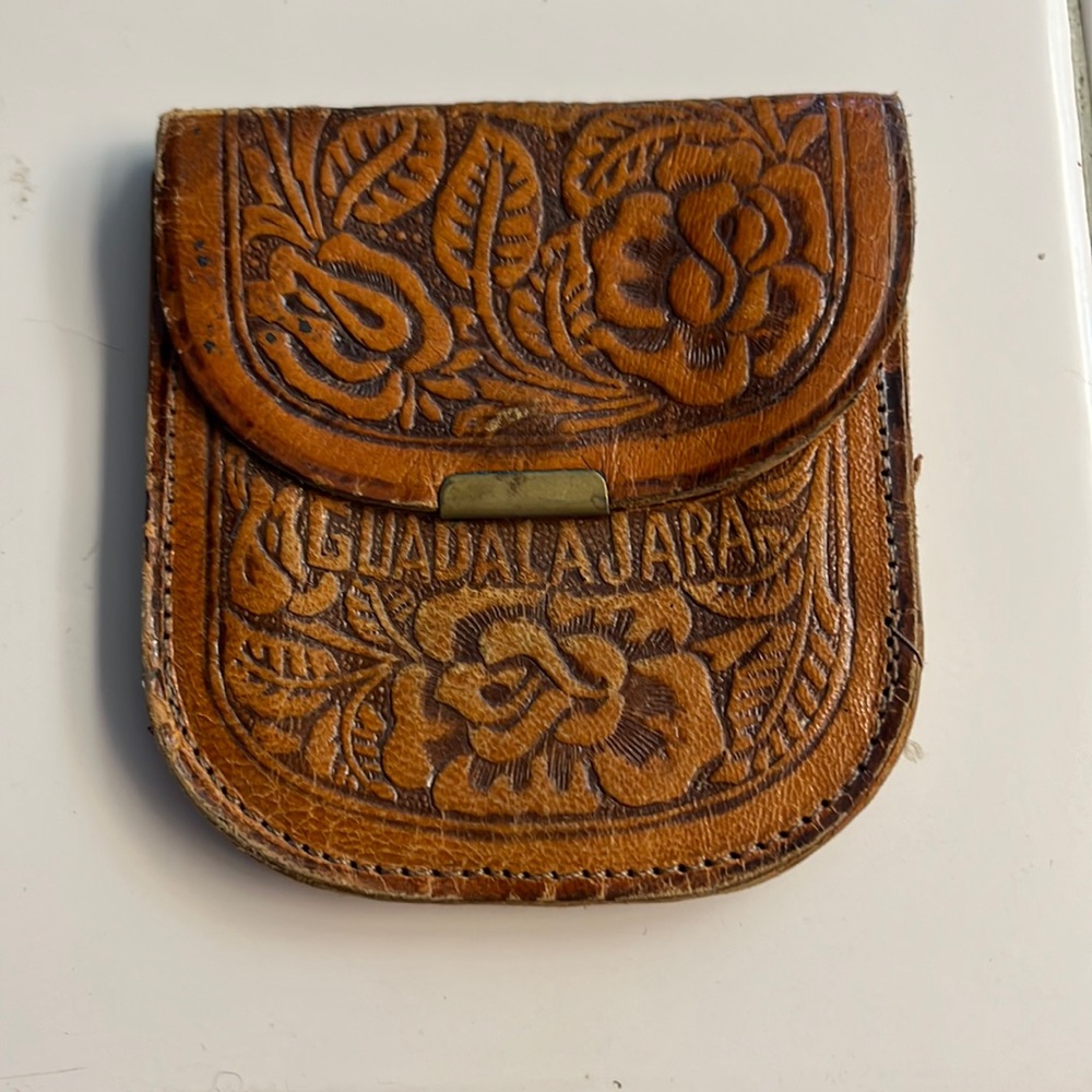 Leather wallet from Guadalajara